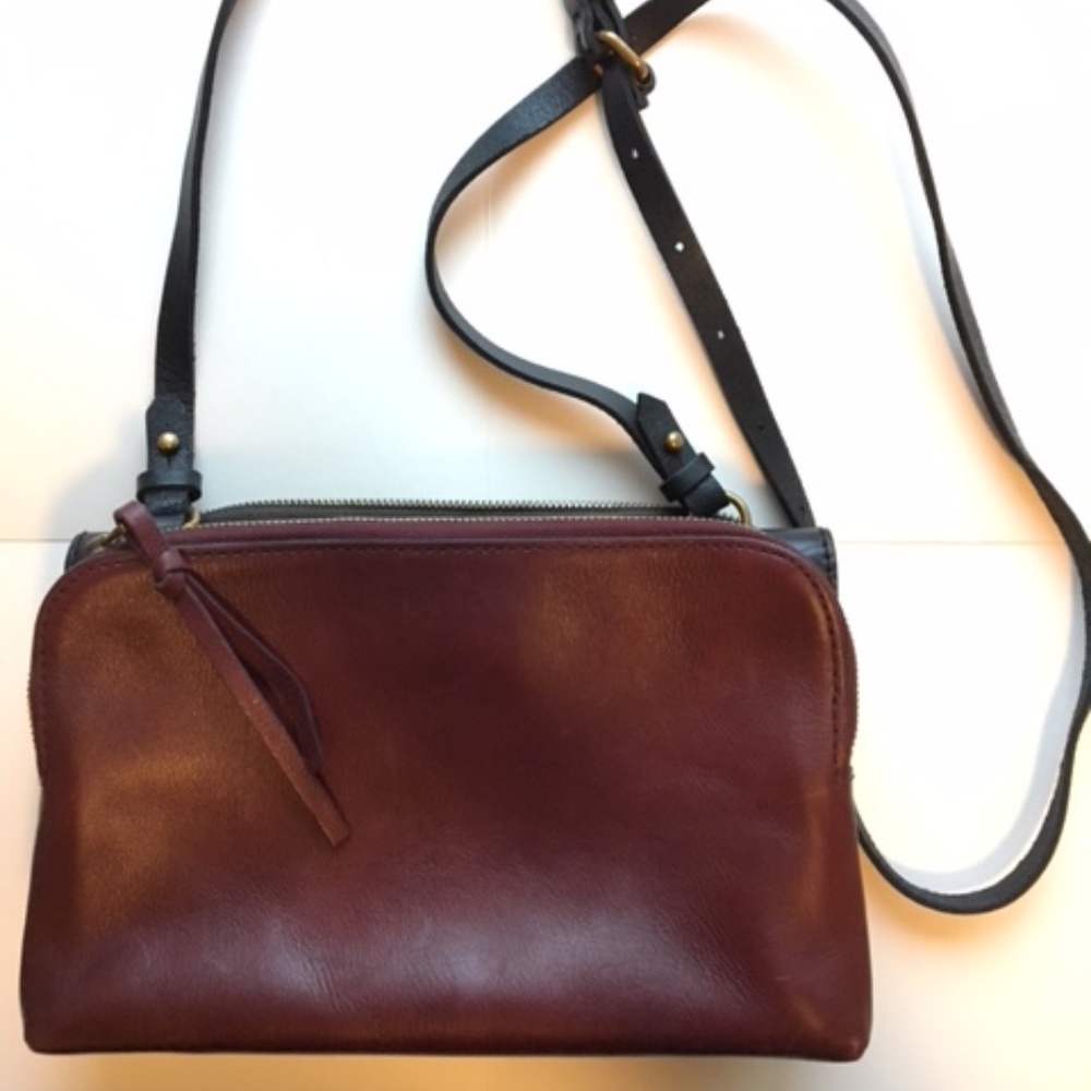 Madewell Twin Pouch Crossbody Bag